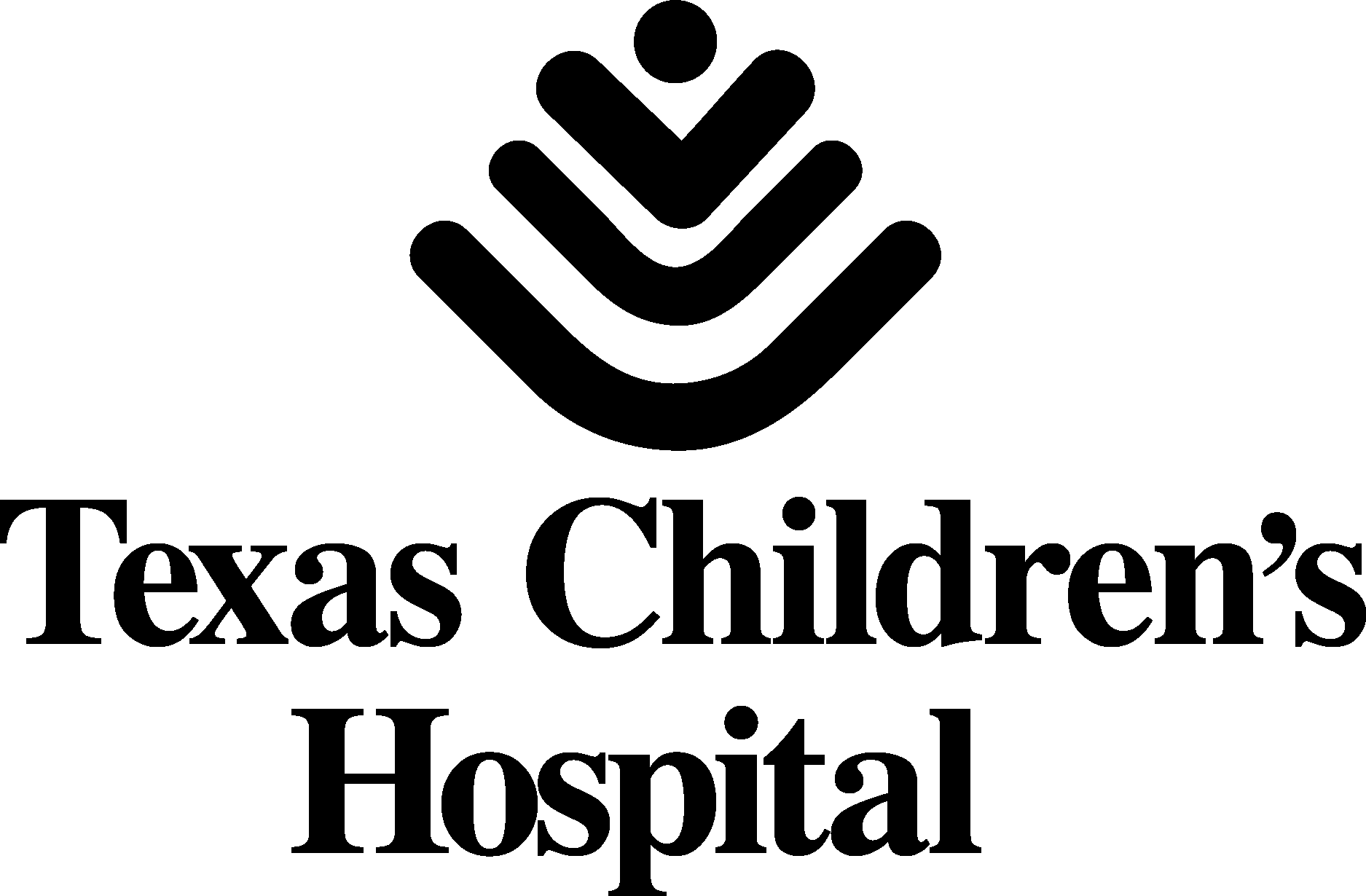Texas Children's Hospital Black Logo Vector Logo